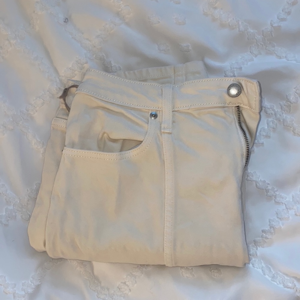 Cream Pants